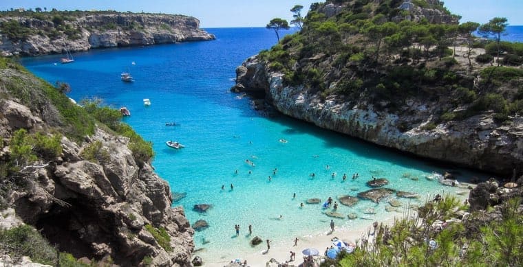 [Translate to German:] Region East Mallorca at the Beach