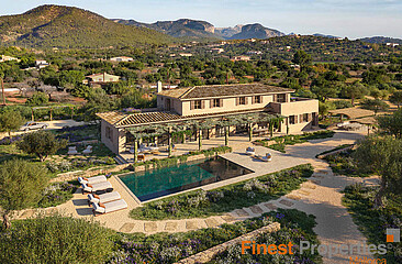 Neubauvilla im Finca Stil in Santa Maria zu verkaufen