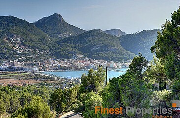 Projektierte Meerblick Villa in Porto D´Andratx-Monport zu verkaufen.