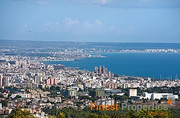 Neue erstellte moderne Luxus-Villa mit Panoramablick in Son Vida