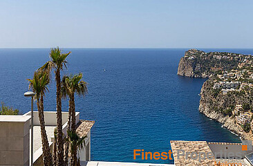 Zeitgenössische Villa an spektakulärer Lage an der Cala Llamp – Porto d´Andratx zu verkaufen