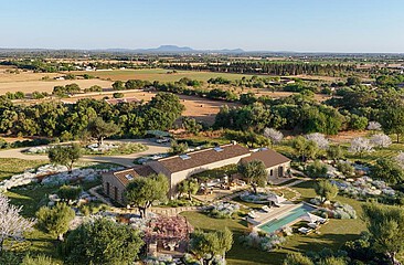 Projektierte Villa im Fincastil Nähe Binisalem zu verkaufen