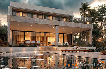 Neubauvilla in Santa Ponsa in Hafennähe zu verkaufen